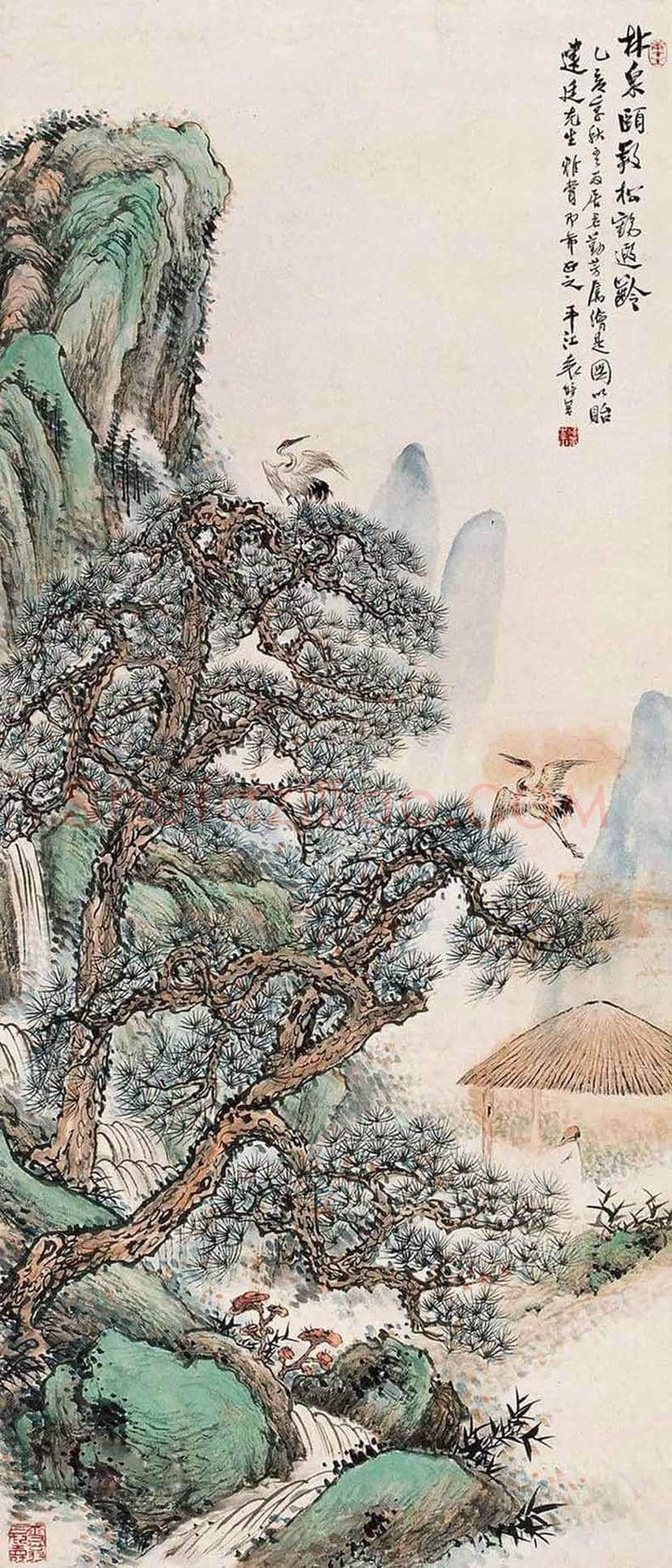 袁培基山水画欣赏 | 书画学堂
