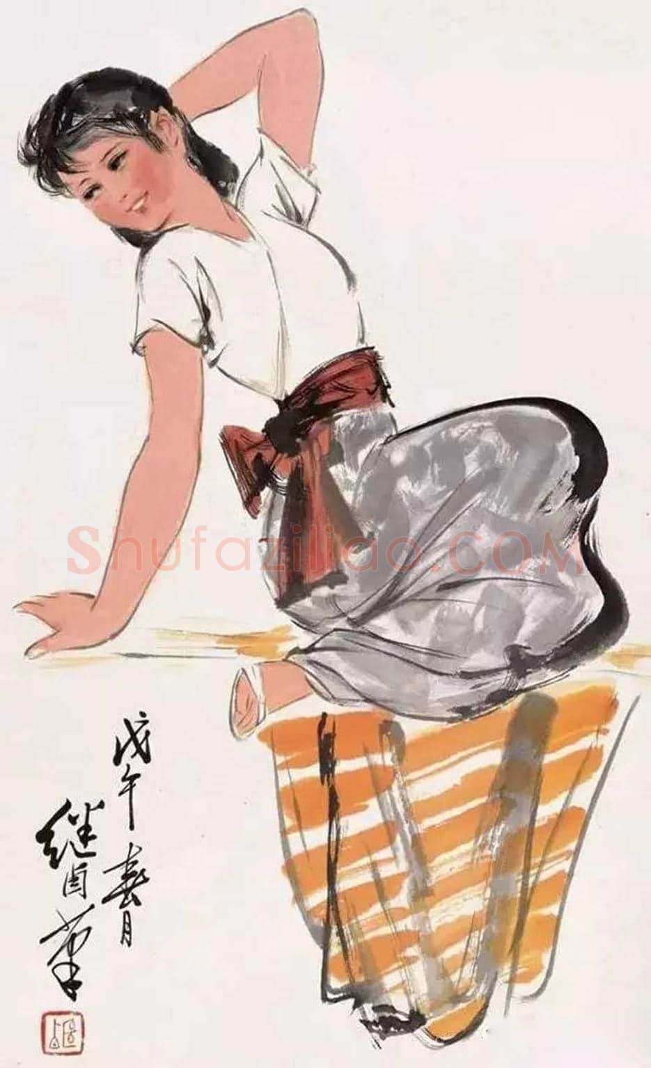 刘继卣人物画欣赏 | 书画学堂