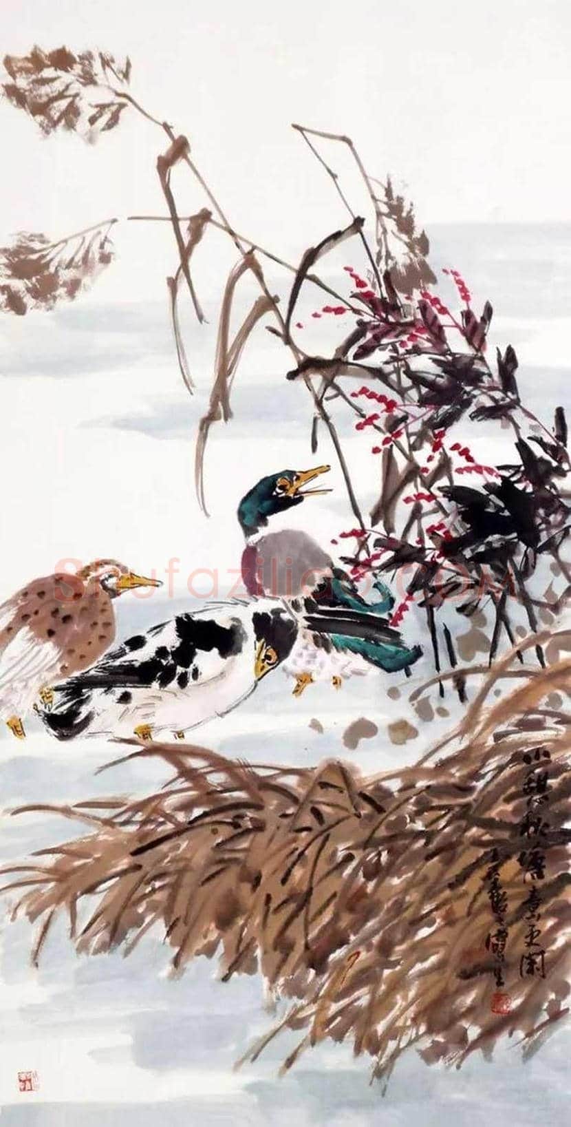 张继馨国画作品欣赏 | 书画讲解