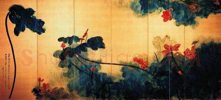 齐白石张大千到底谁的荷花作品贵? | 书画资料