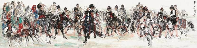 黄胄最贵作品都有哪些? | 书画文摘