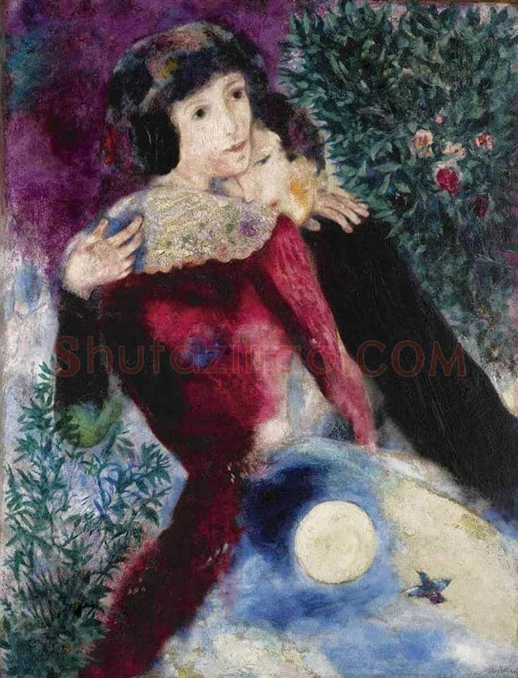 夏加尔绘画作品欣赏 | 书画知识