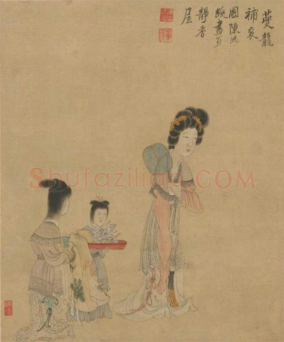 陈洪绶杂画图册欣赏 | 传世国画赏析