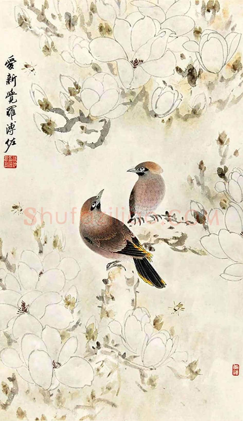溥佐字画作品欣赏 | 书画科普