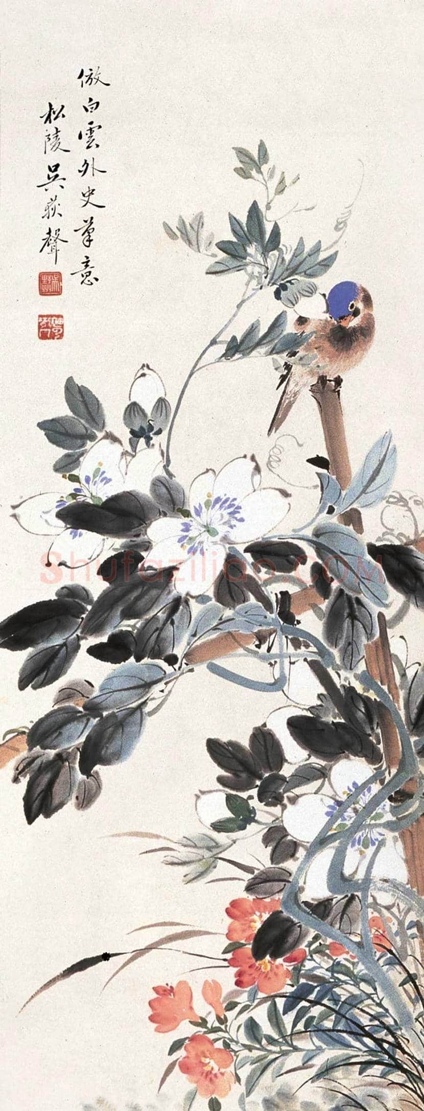 吴野洲国画作品欣赏 | 书画学堂