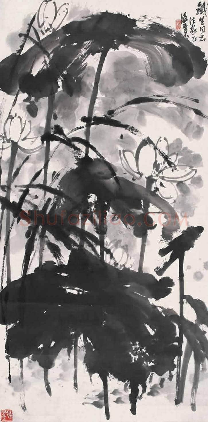 刘海粟花鸟画欣赏 | 书画资料