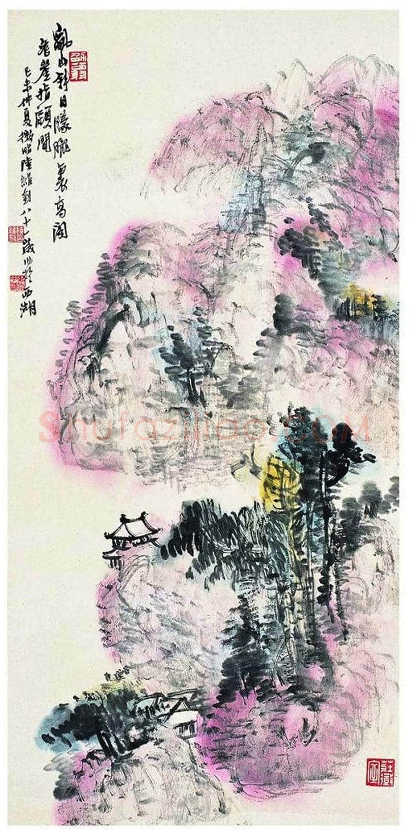陆维钊国画作品欣赏 | 书画知识