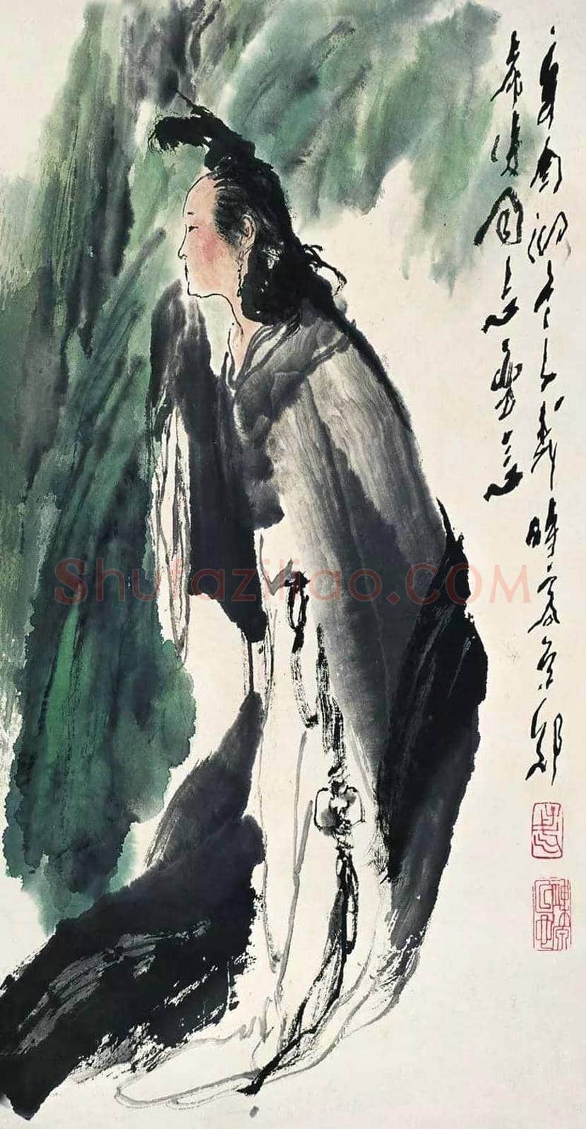 王子武人物画作品欣赏 | 书画文摘