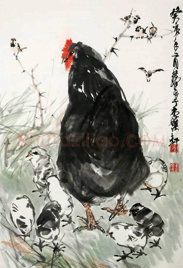 黄胄笔下的小动物,栩栩如生 | 书画常识