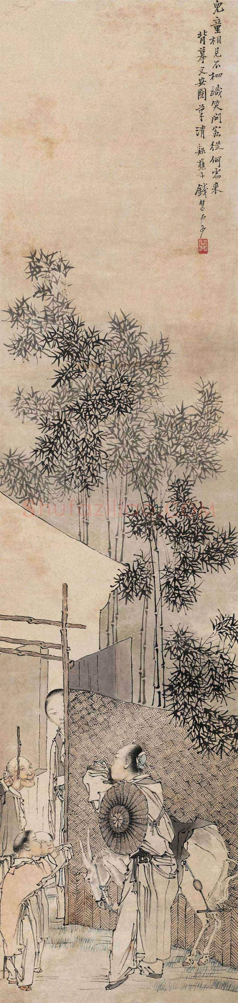钱慧安作品欣赏 | 书画资料