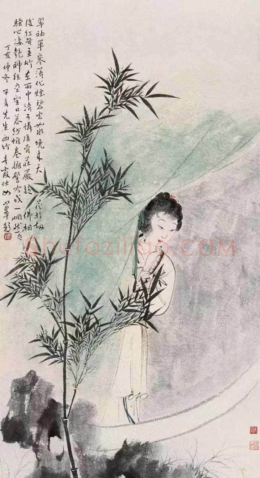 陈小翠人物作品欣赏 | 书画科普