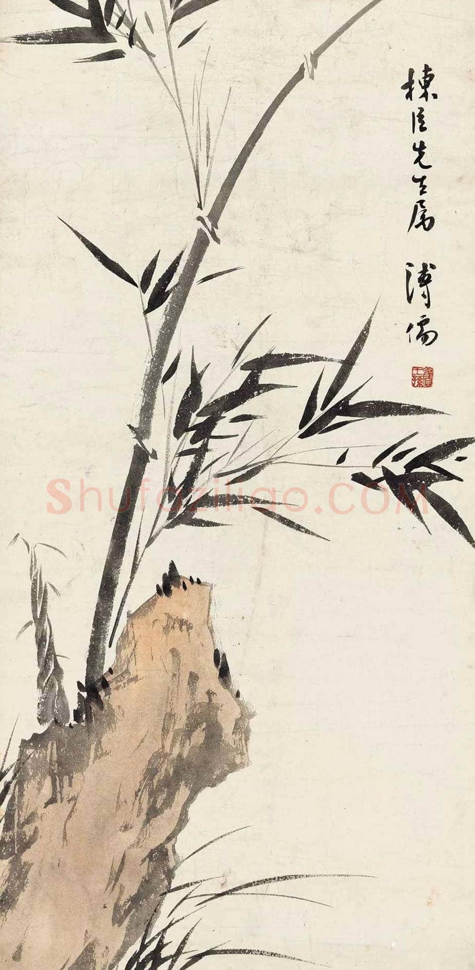 溥儒笔下的梅兰竹菊 | 书画文摘