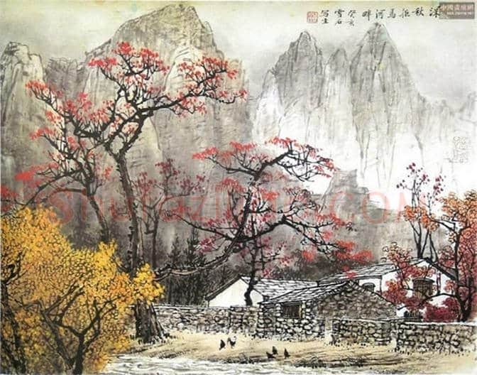 白雪石绘画作品《桂林山水》欣赏(100幅) | 书画文摘