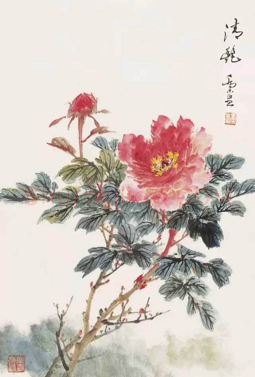 乔木花鸟作品欣赏 | 书画百科