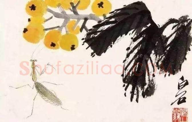 吴昌硕等三位大师画笔下的枇杷 | 书画讲解