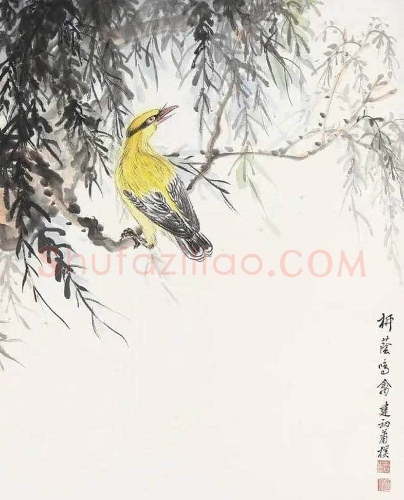 萧建初作品欣赏 | 书画学堂