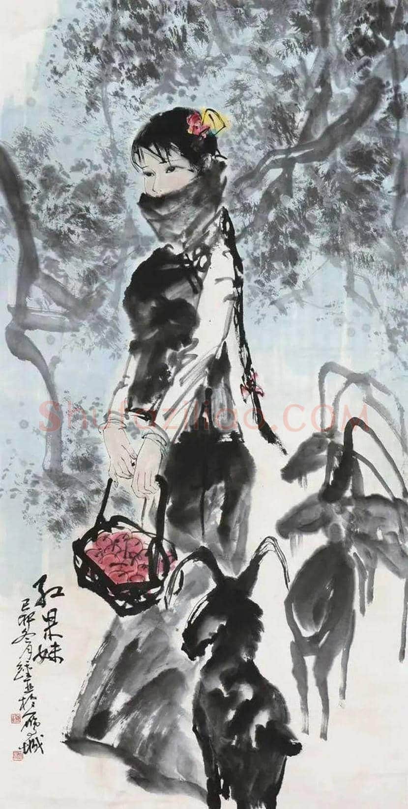 钟增亚人物画欣赏 | 书画常识
