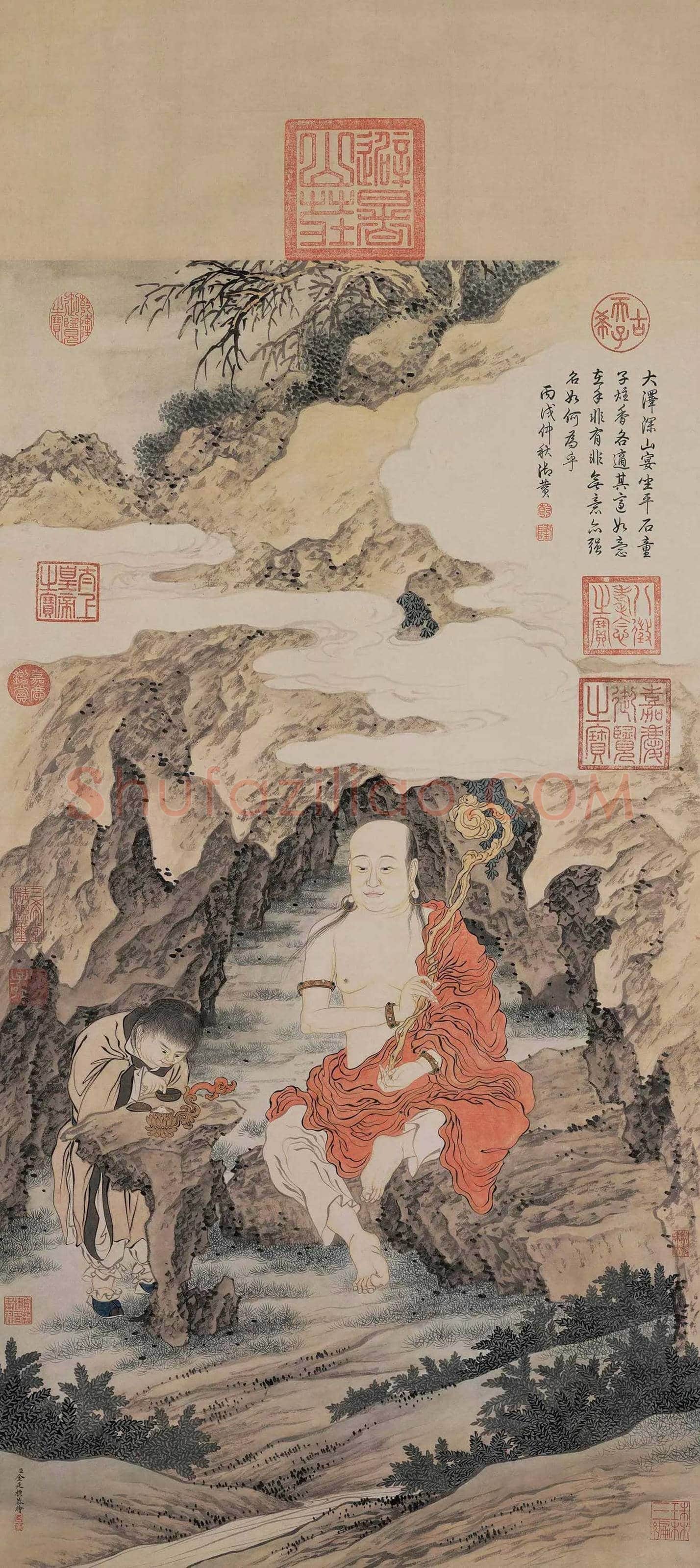金廷标《罗汉图》欣赏 | 书画讲解