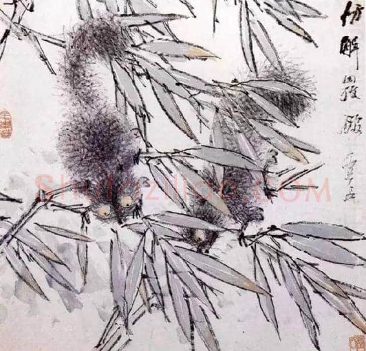 虚谷笔下的松鼠和金鱼欣赏 | 书画科普