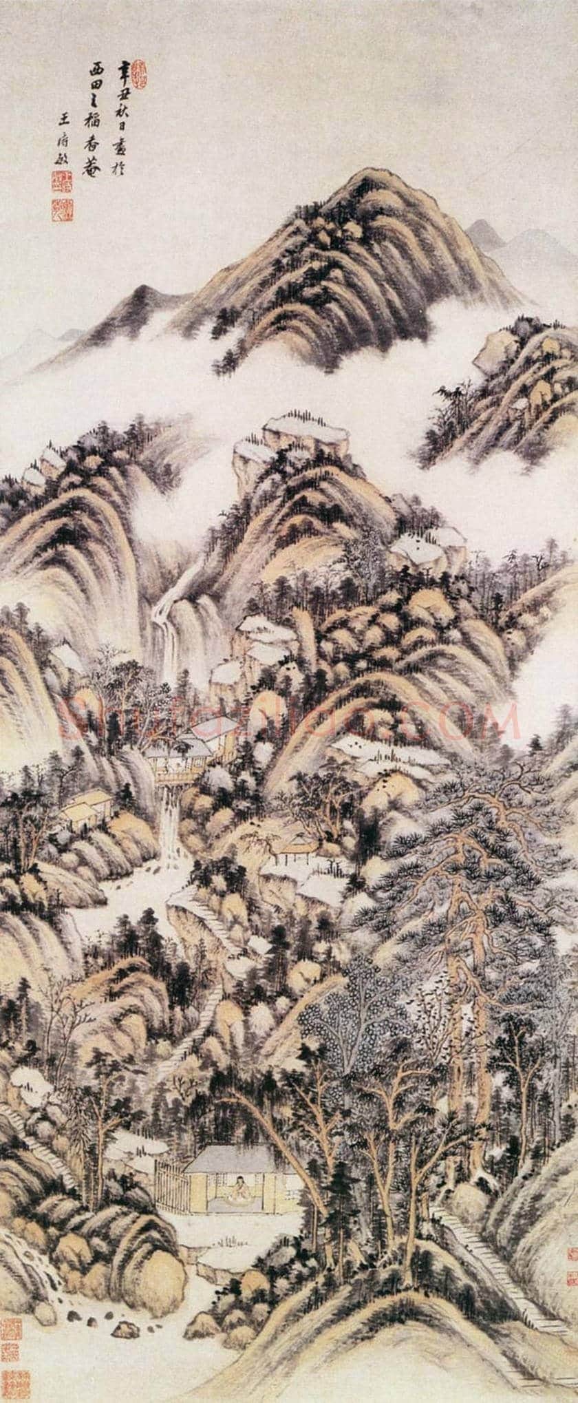 王时敏《云山图》欣赏 | 书画常识