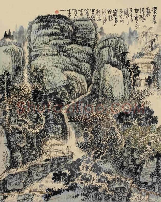 绘画奇人黄秋园作品欣赏(100幅) | 书画百科