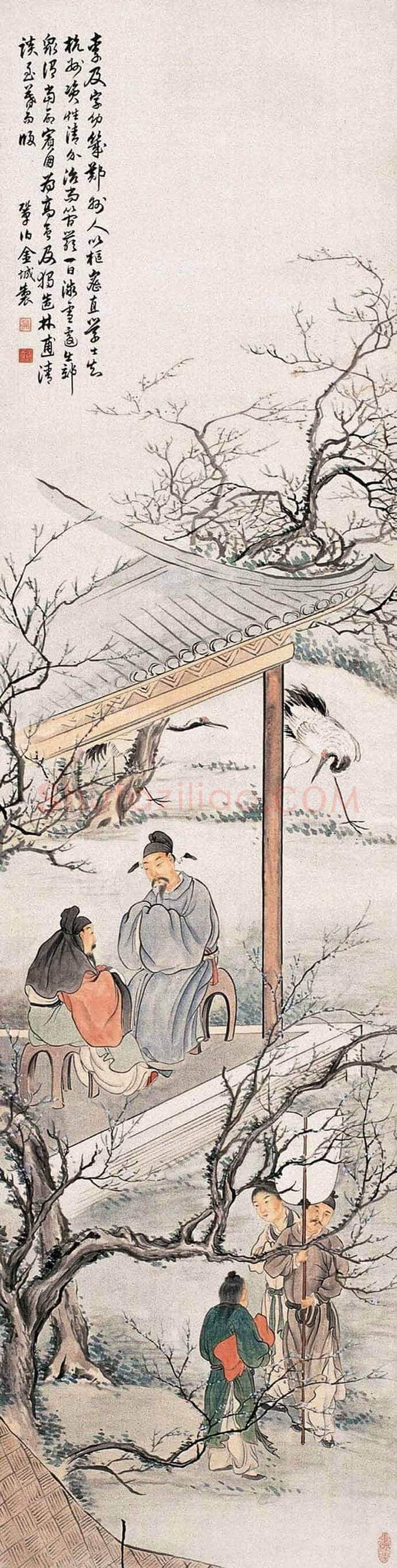 金城人物画欣赏 | 书画知识