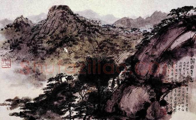 傅抱石山水画高清大图，美醉了！ | 书画科普