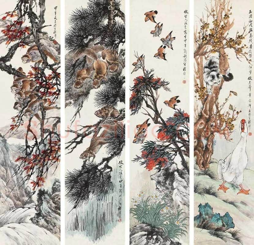 程瑶笙作品欣赏 | 书画百科