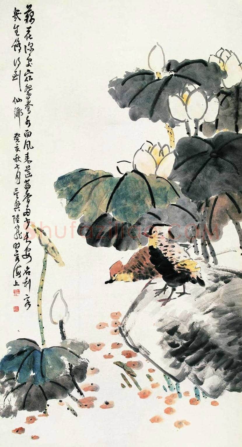 陆伯龙书画作品欣赏 | 书画资料