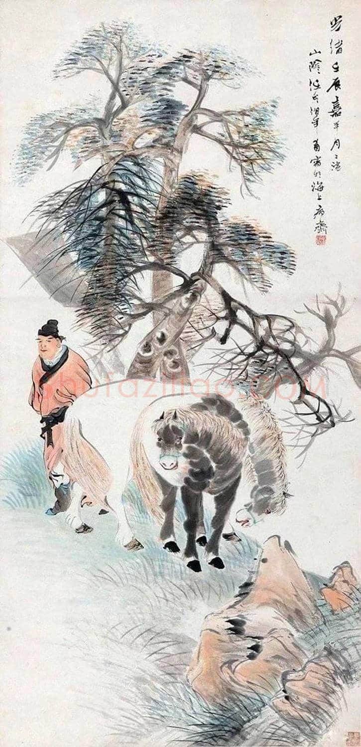 任伯年人物画欣赏 | 书画讲解