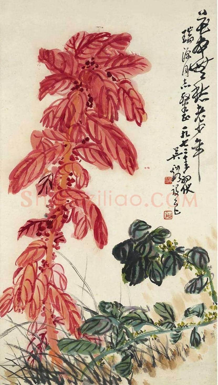 吴茀之花鸟画作品欣赏 | 书画常识