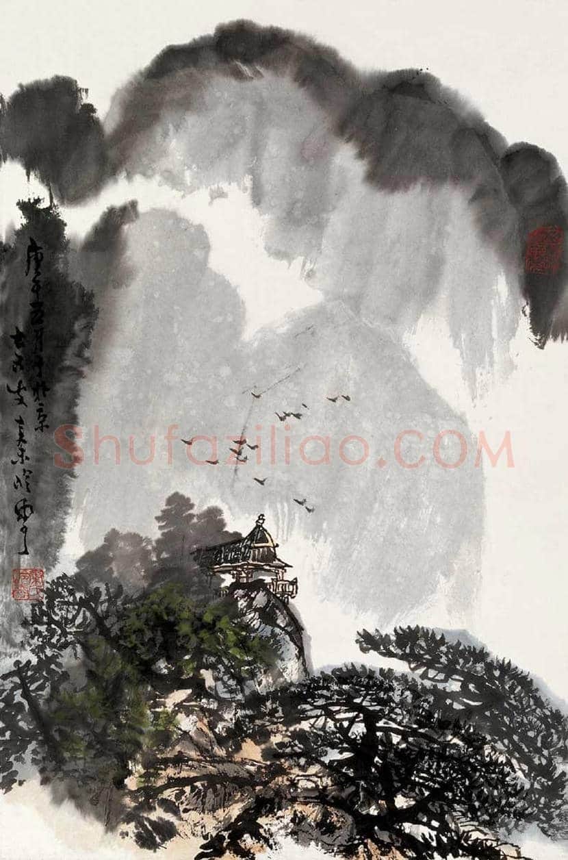秦岭云山水画作品欣赏 | 书画资料