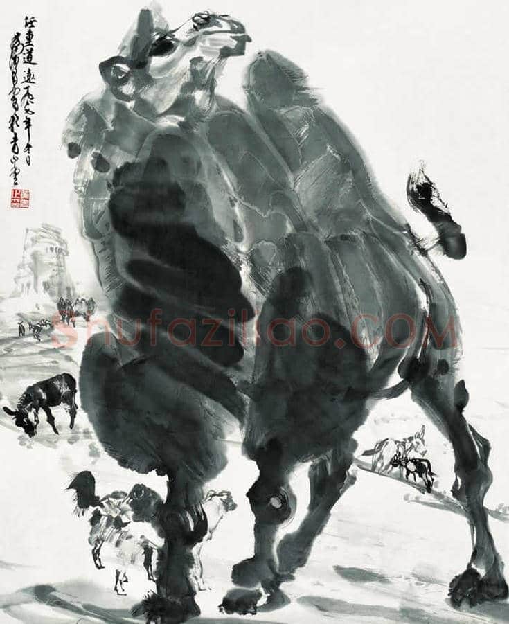 黄胄作品欣赏【高清大图】 | 书画知识