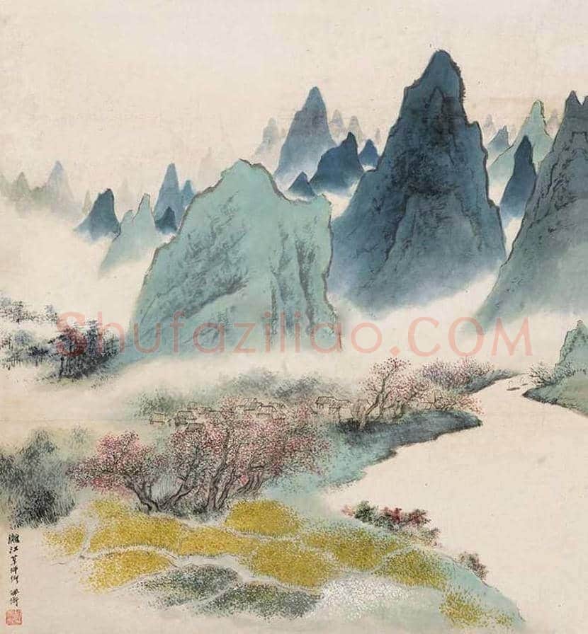 胡佩衡山水画作品欣赏 | 书画知识