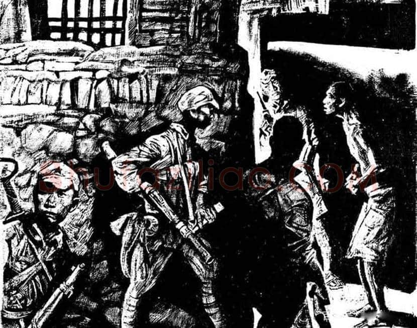 沈尧伊《地球的红飘带》，长征史诗连环画！ | 书画文摘