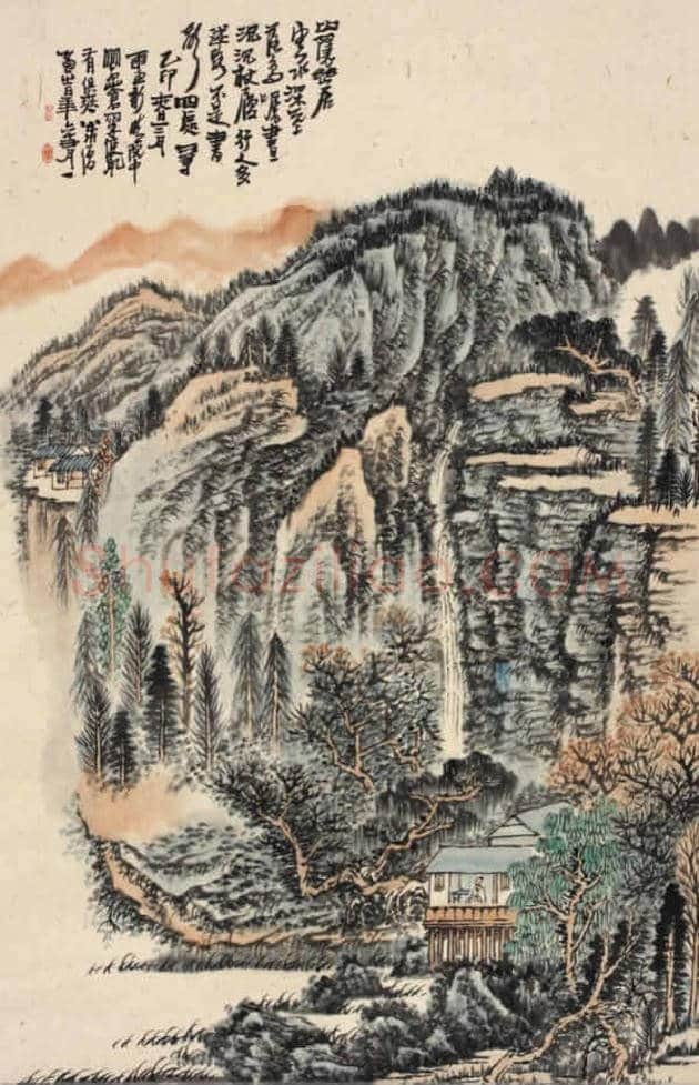绘画奇人黄秋园作品欣赏(100幅) | 书画百科