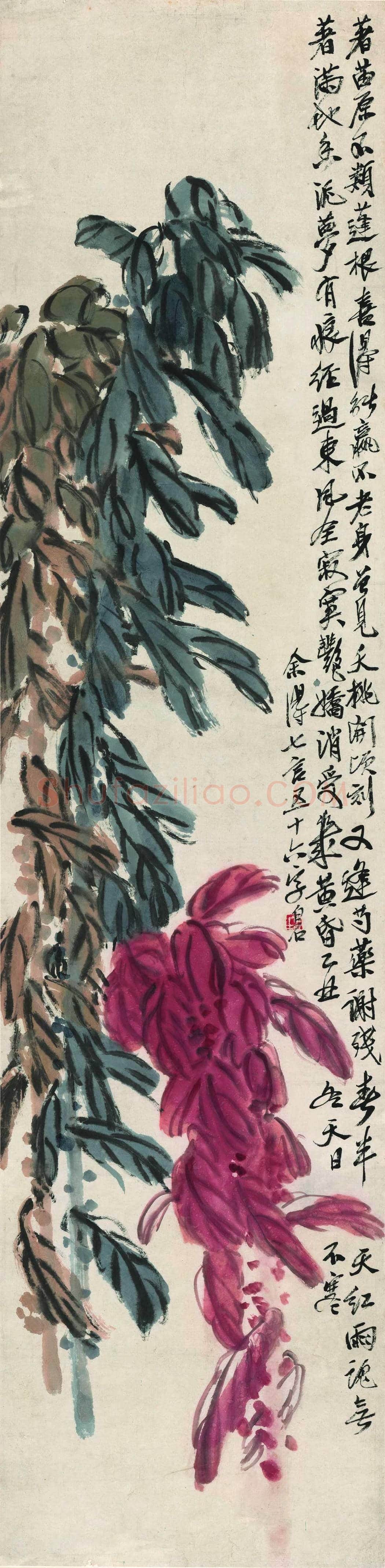 齐白石作品高清大图欣赏 | 书画百科
