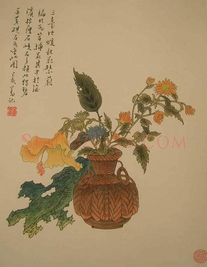 溥心畬画作欣赏 | 书画科普