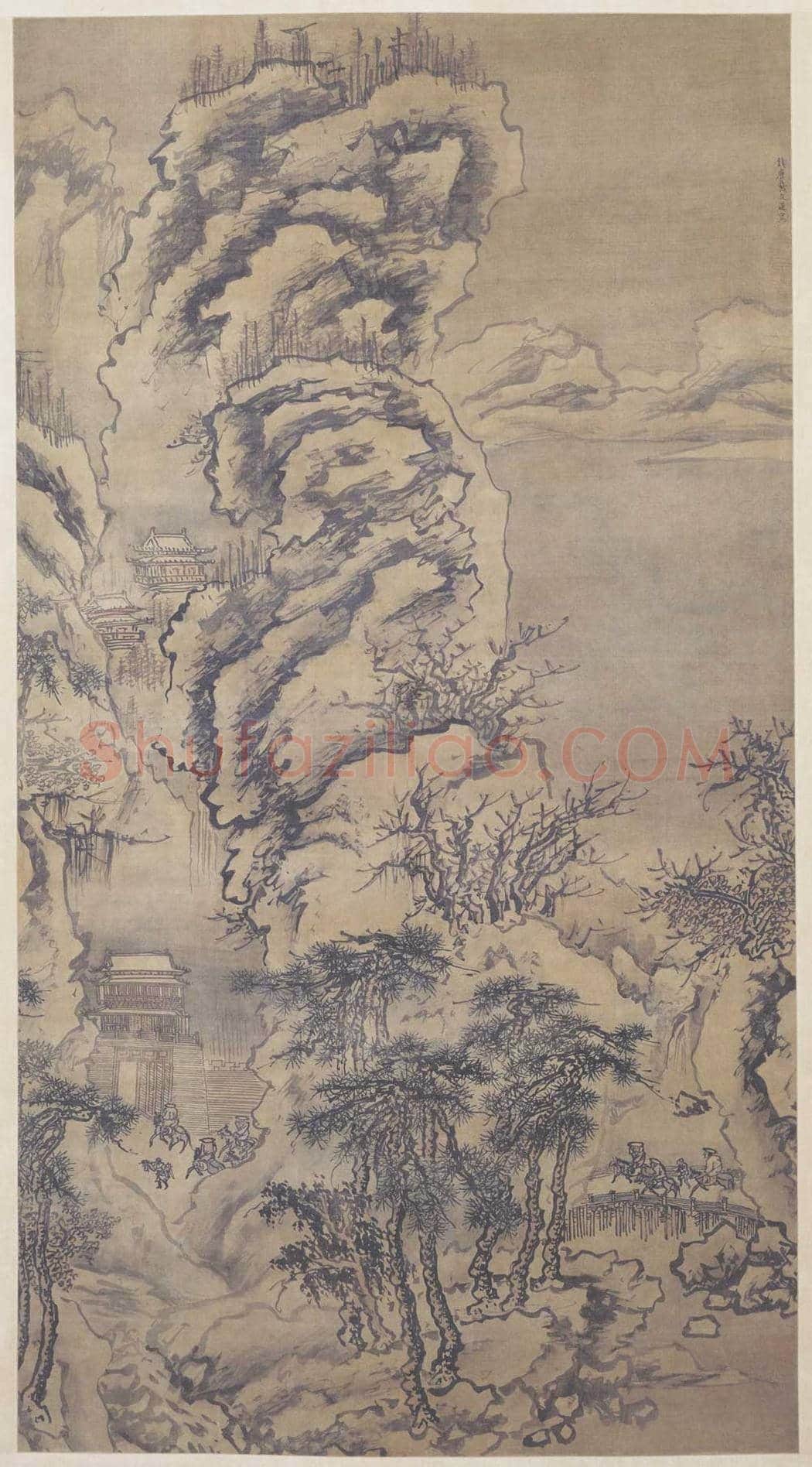 戴进作品高清大图欣赏 | 书画常识