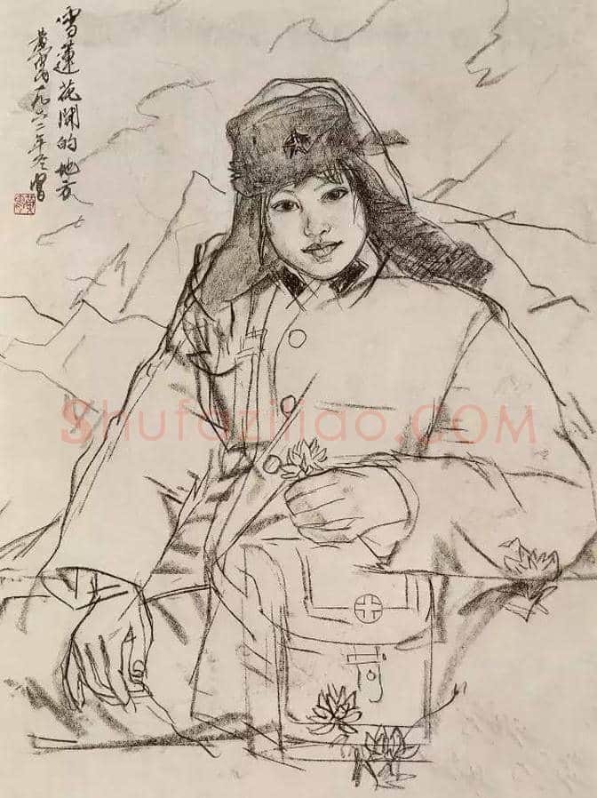 欣赏黄胄速写手稿100张！ | 书画学堂