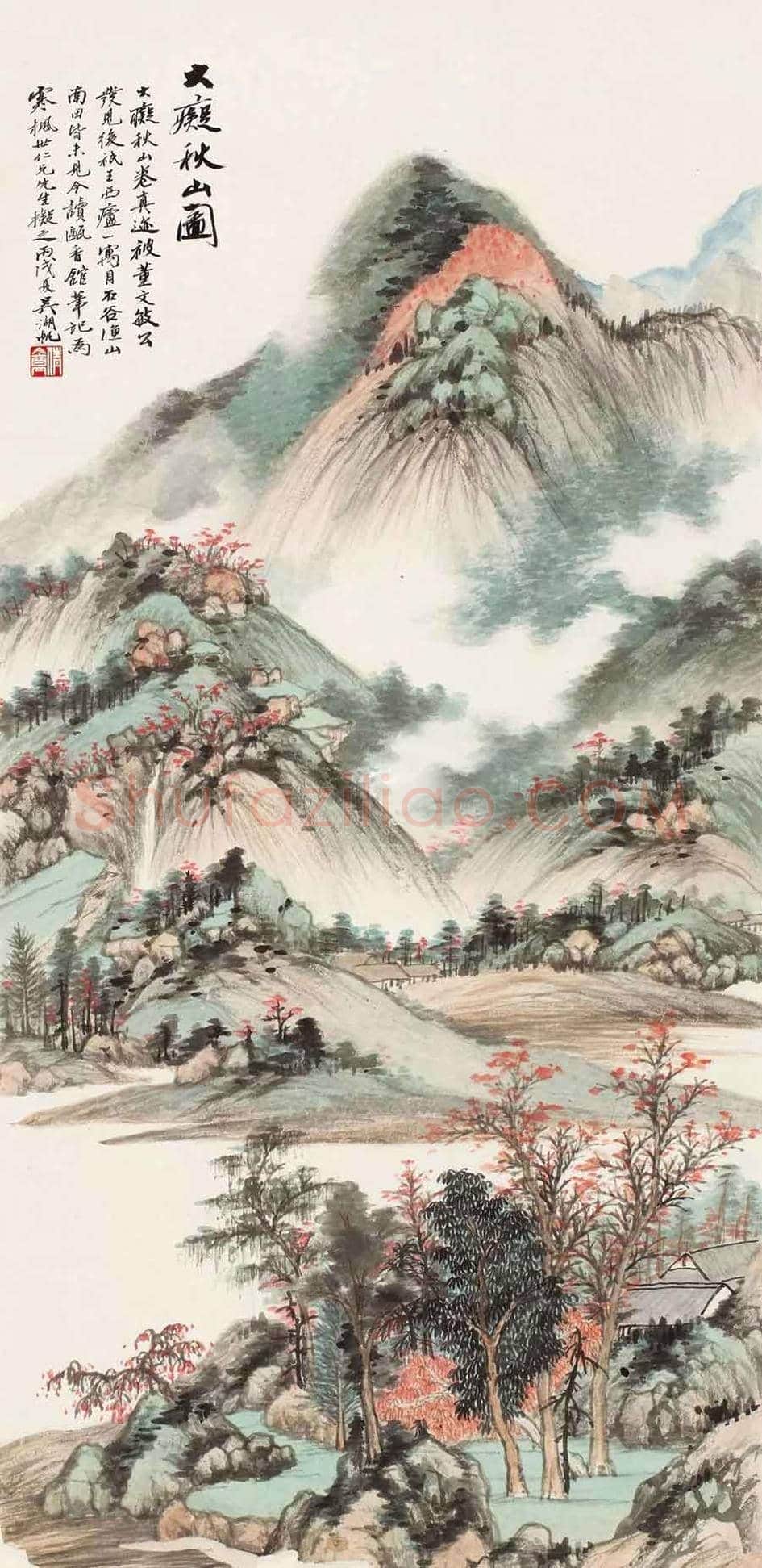 吴湖帆仿古作品拍卖价格如何? | 书画科普