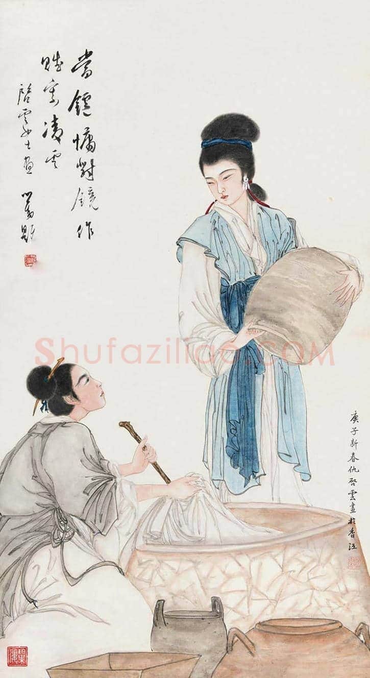溥儒人物画欣赏【50幅高清大图】 | 书画知识