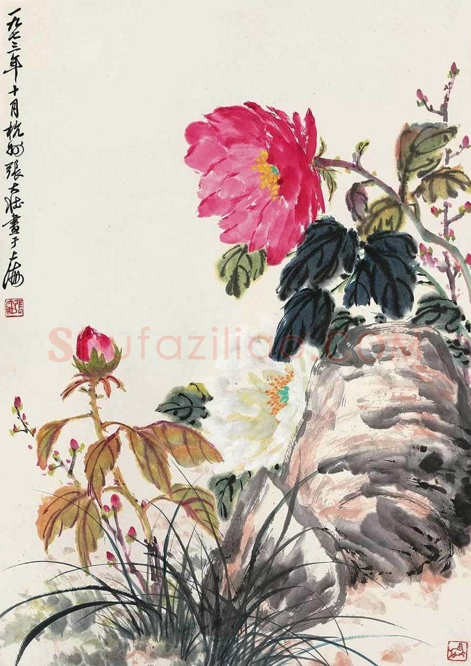 海上花鸟四大家笔下的作品，让人醉！ | 书画学堂
