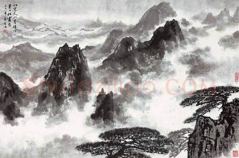宋文治画笔下的黄山欣赏 | 书画常识