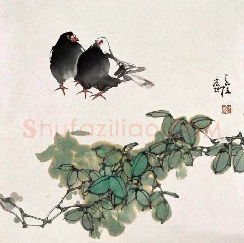 秦天柱花鸟画作品欣赏 | 书画学堂