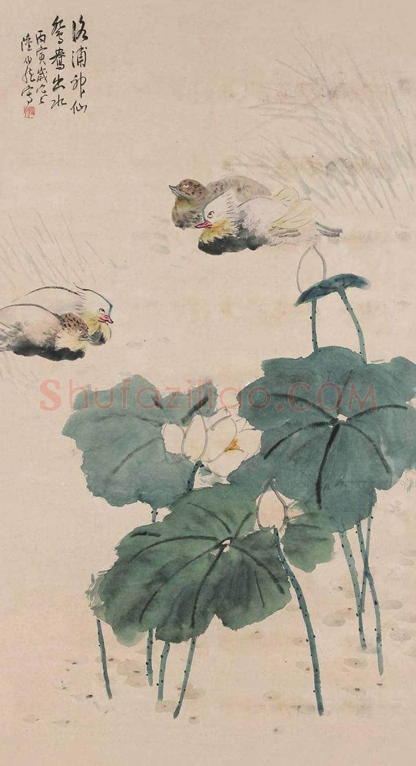 陆伯龙书画作品欣赏 | 书画资料