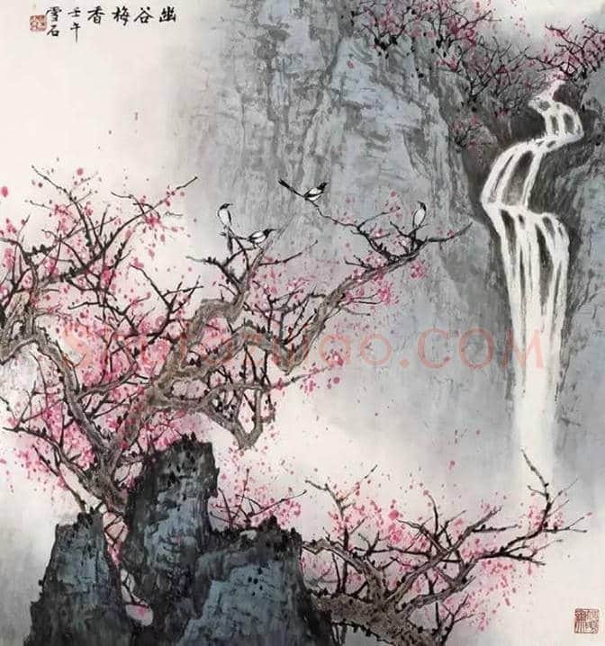 白雪石绘画作品《桂林山水》欣赏(100幅) | 书画文摘