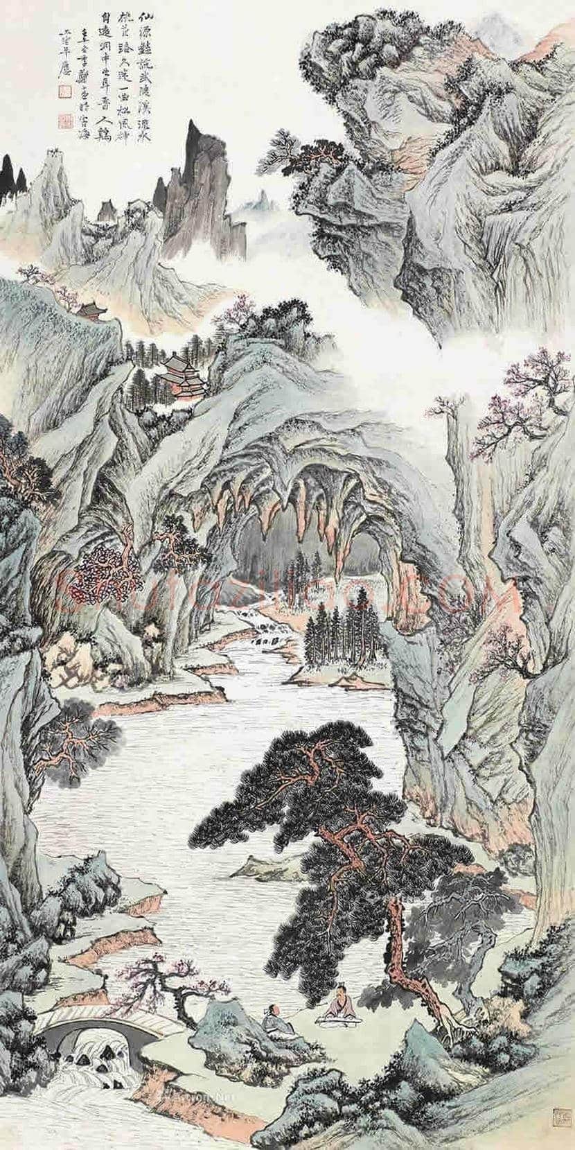 郑午昌山水画欣赏 | 书画常识