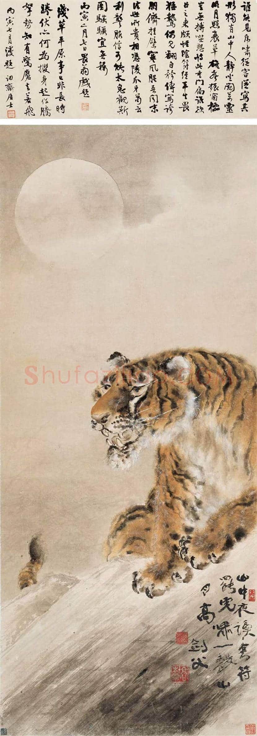 高剑父国画作品欣赏 | 书画知识