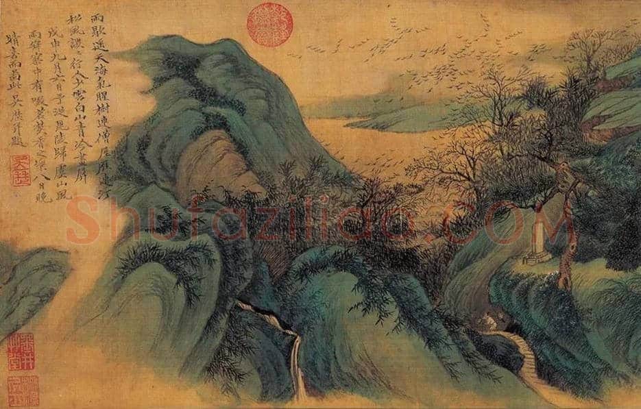吴历《云白山清图》欣赏 | 书画文摘